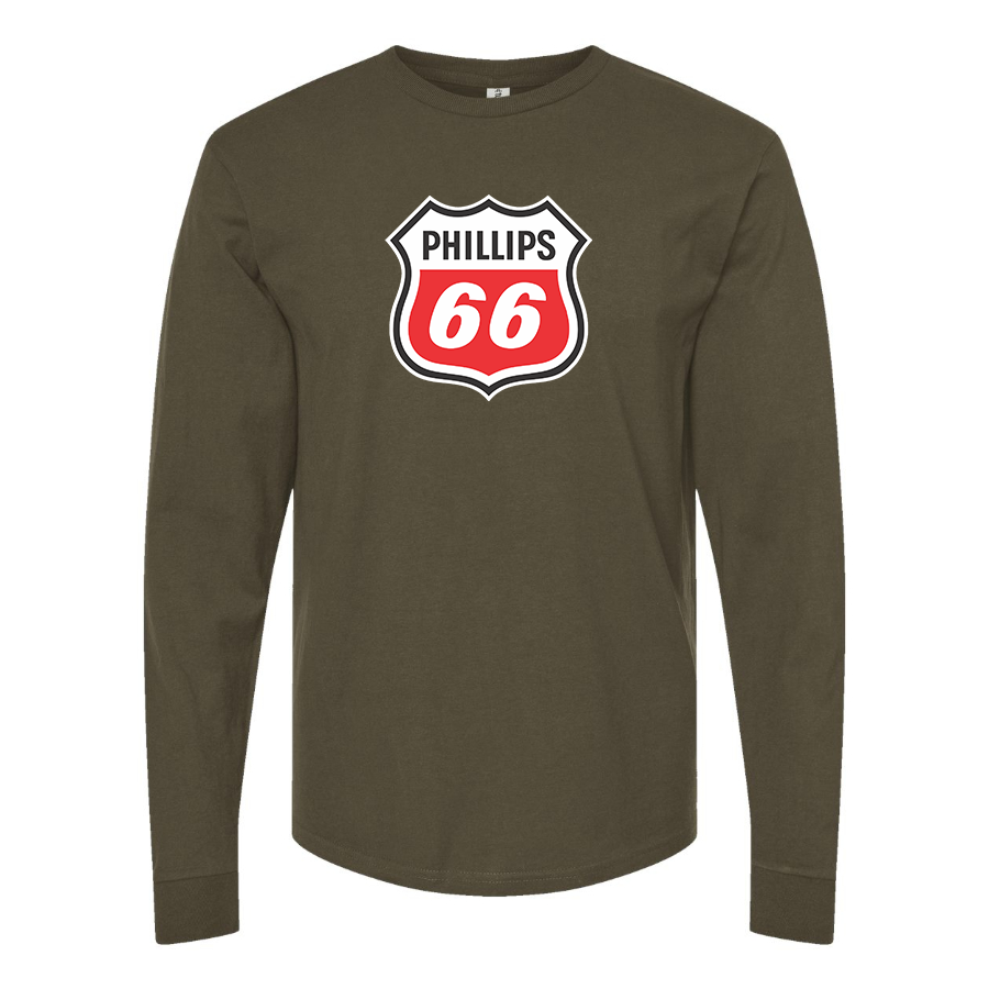 Men's Phillips 66 Gas Station Long Sleeve T-Shirt