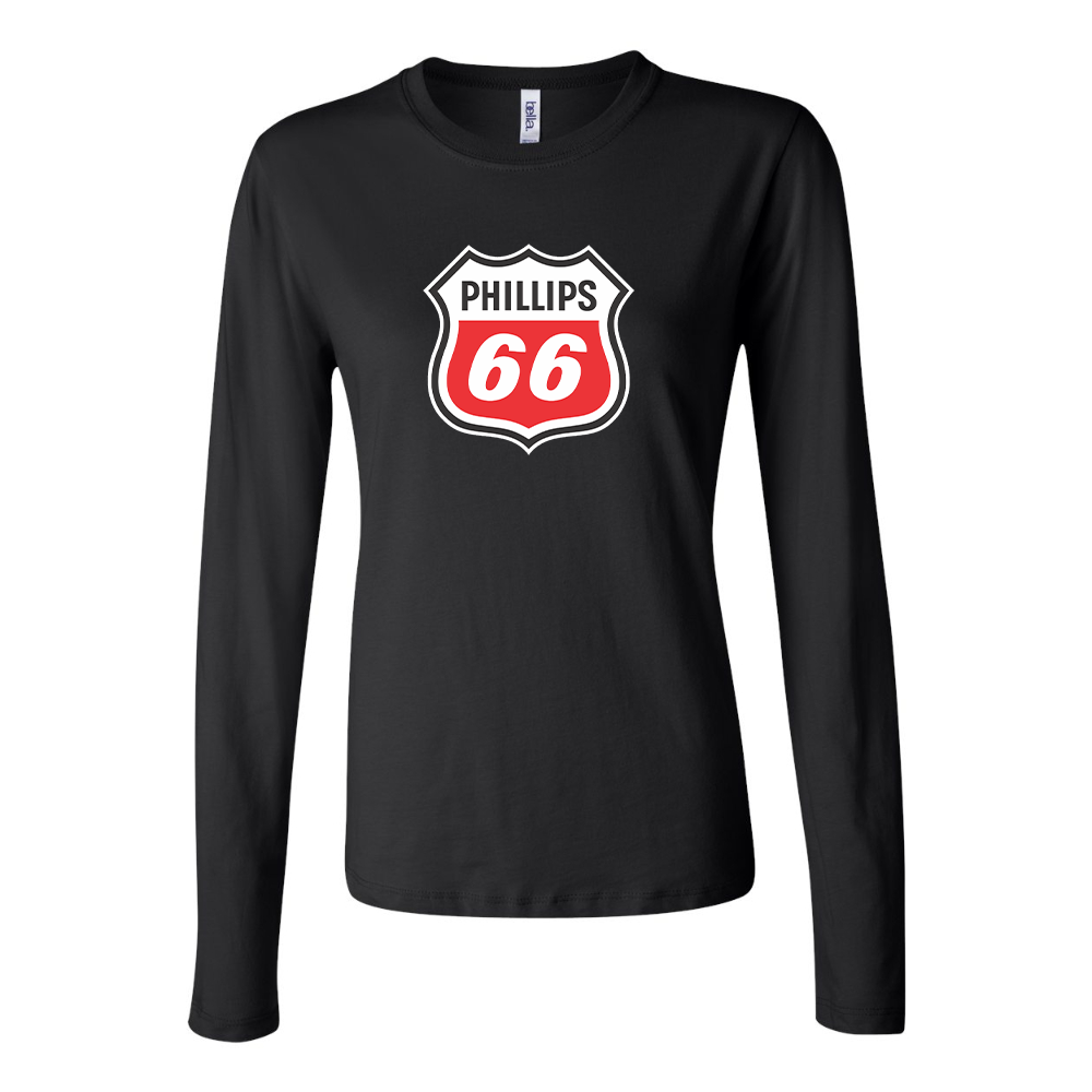 Women's Phillips 66 Gas Station Long Sleeve T-Shirt