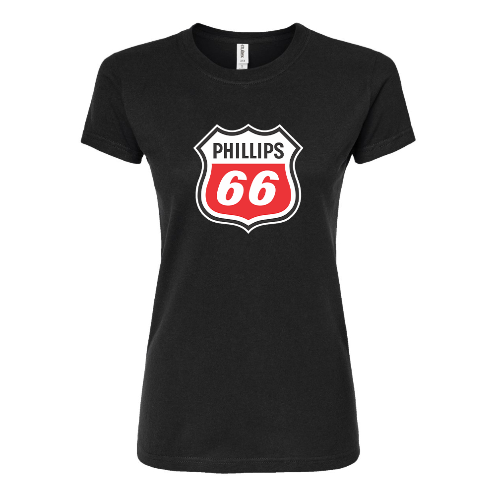 Women's Phillips 66 Gas Station Round Neck T-Shirt