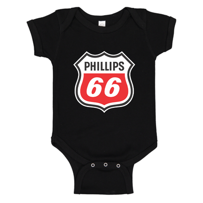 Phillips 66 Gas Station Baby Romper Onesie