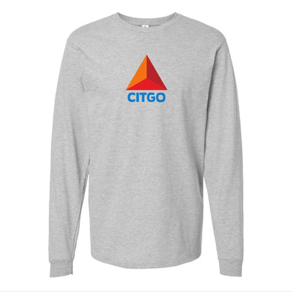 Men's Citgo Gas Station Long Sleeve T-Shirt