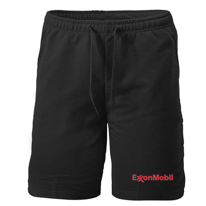 Men's Exxon Mobil Gas Station  Athletic Fleece Shorts