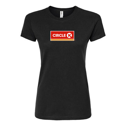 Women's Circle K Gas Station Round Neck T-Shirt