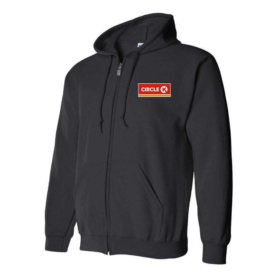 Men's Circle K Gas Station  Zipper Hoodie