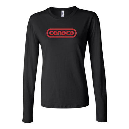 Women's Conoco Gas Station Long Sleeve T-Shirt