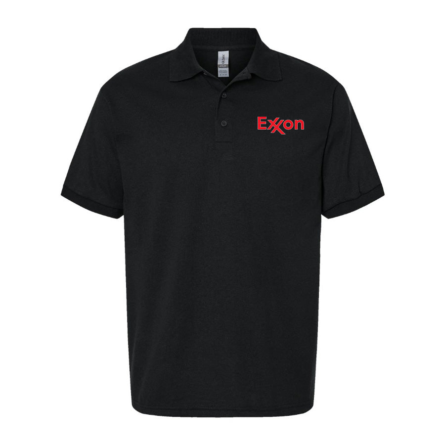 Men's Exxon Gas Station  Dry Blend Polo