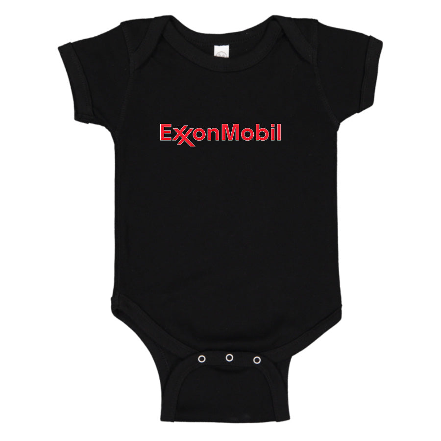 Exxon Mobil Gas Station Baby Romper Onesie