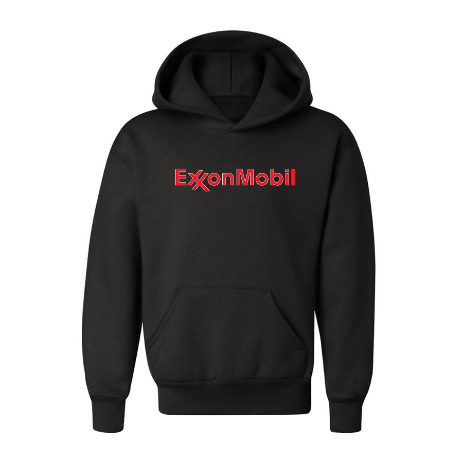 Youth Kids Exxon Mobil Gas Station Pullover Hoodie