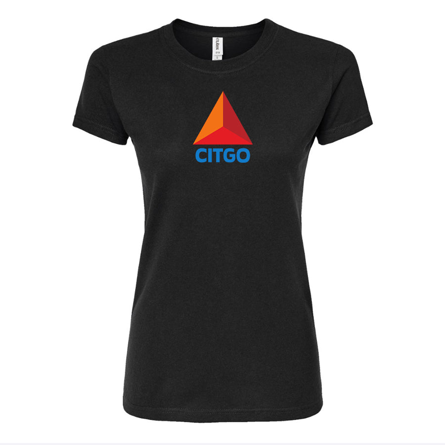 Women's Citgo Gas Station Round Neck T-Shirt