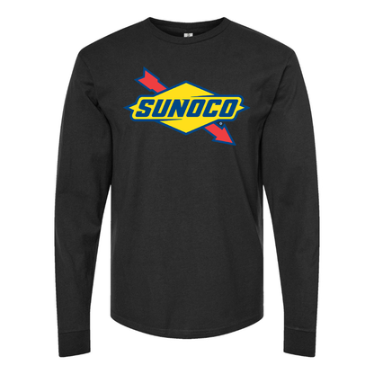 Men's Sunoco Gas Station Long Sleeve T-Shirt