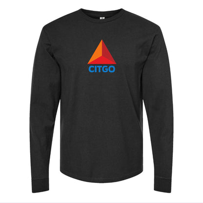 Men's Citgo Gas Station Long Sleeve T-Shirt