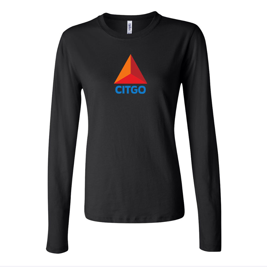 Women's Citgo Gas Station Long Sleeve T-Shirt