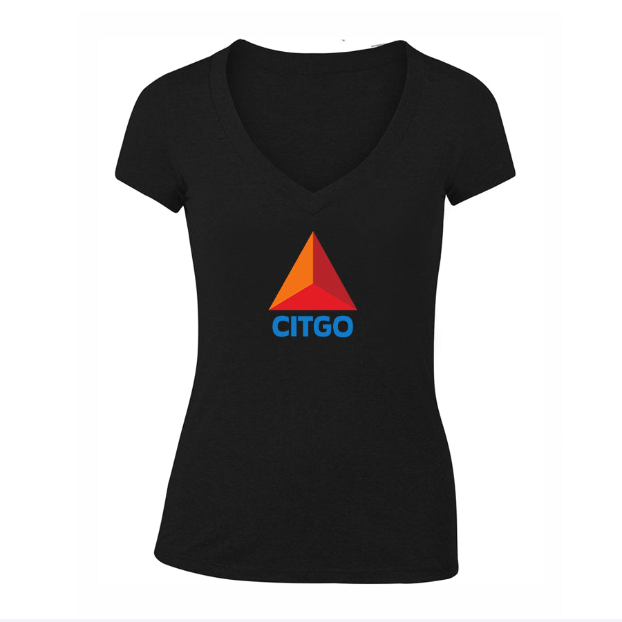 Women's Citgo Gas Station V-Neck T-Shirt