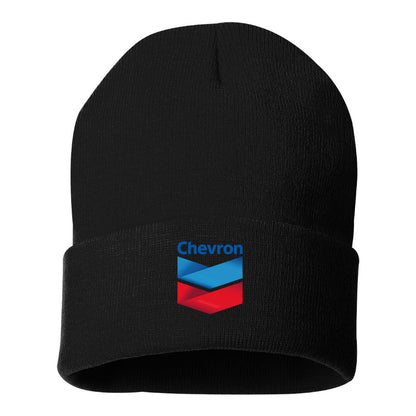 Chevron Gas Station  Beanie Hat