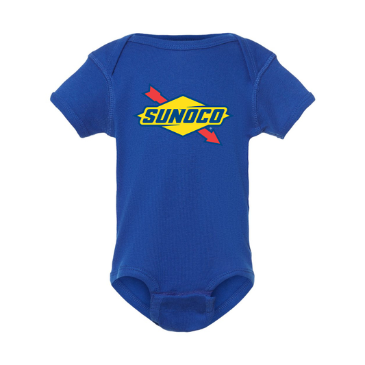 Sunoco Gas Station Baby Romper Onesie