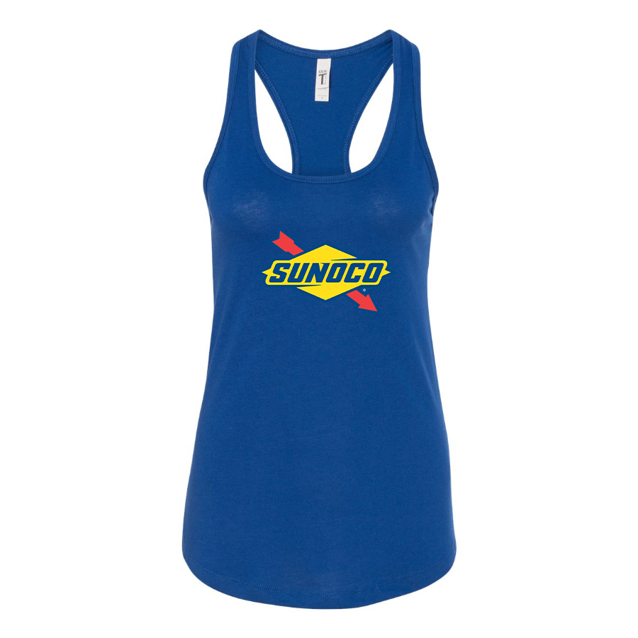 Women's Sunoco Gas Station Racerback Tank Top