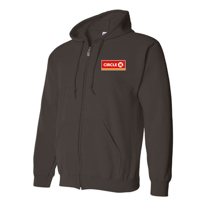 Men's Circle K Gas Station  Zipper Hoodie