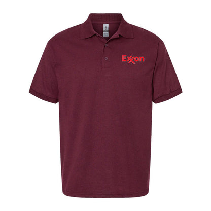 Men's Exxon Gas Station  Dry Blend Polo