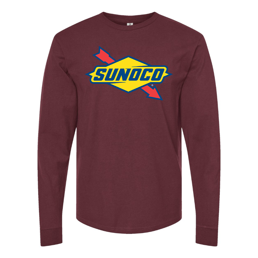 Men's Sunoco Gas Station Long Sleeve T-Shirt