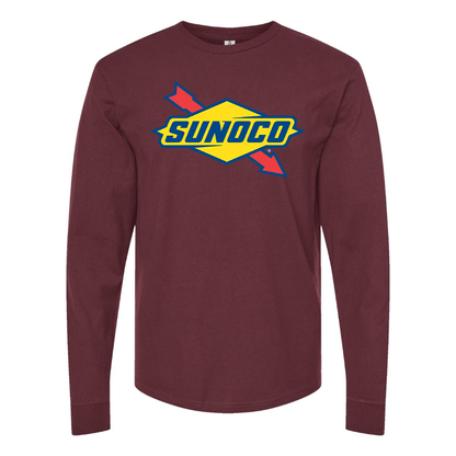 Men's Sunoco Gas Station Long Sleeve T-Shirt