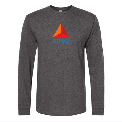 Men's Citgo Gas Station Long Sleeve T-Shirt