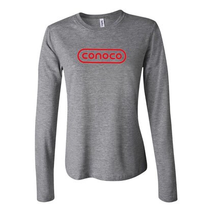 Women's Conoco Gas Station Long Sleeve T-Shirt