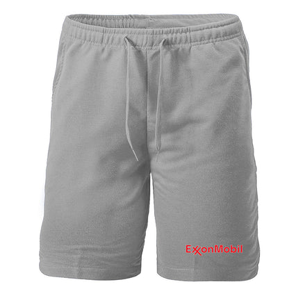 Men's Exxon Mobil Gas Station  Athletic Fleece Shorts