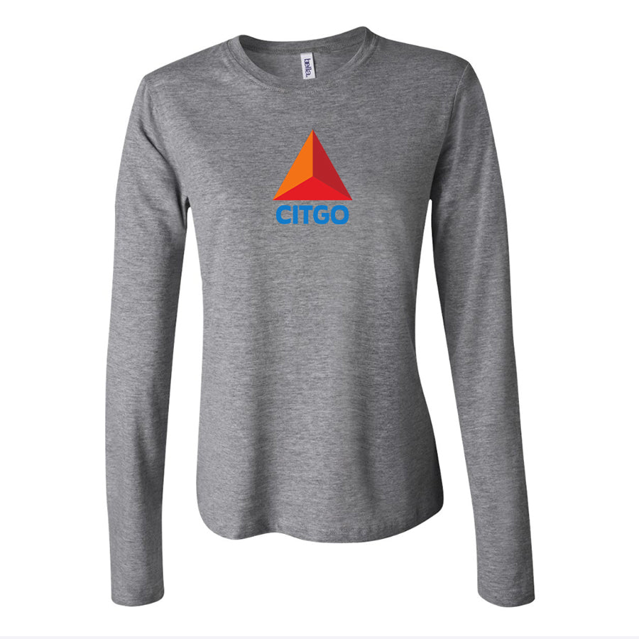 Women's Citgo Gas Station Long Sleeve T-Shirt