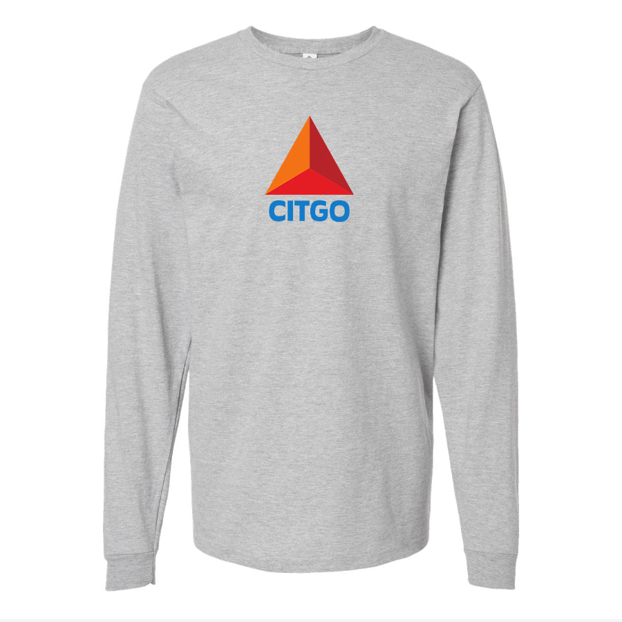 Youth Kids Citgo Gas Station Long Sleeve T-Shirt