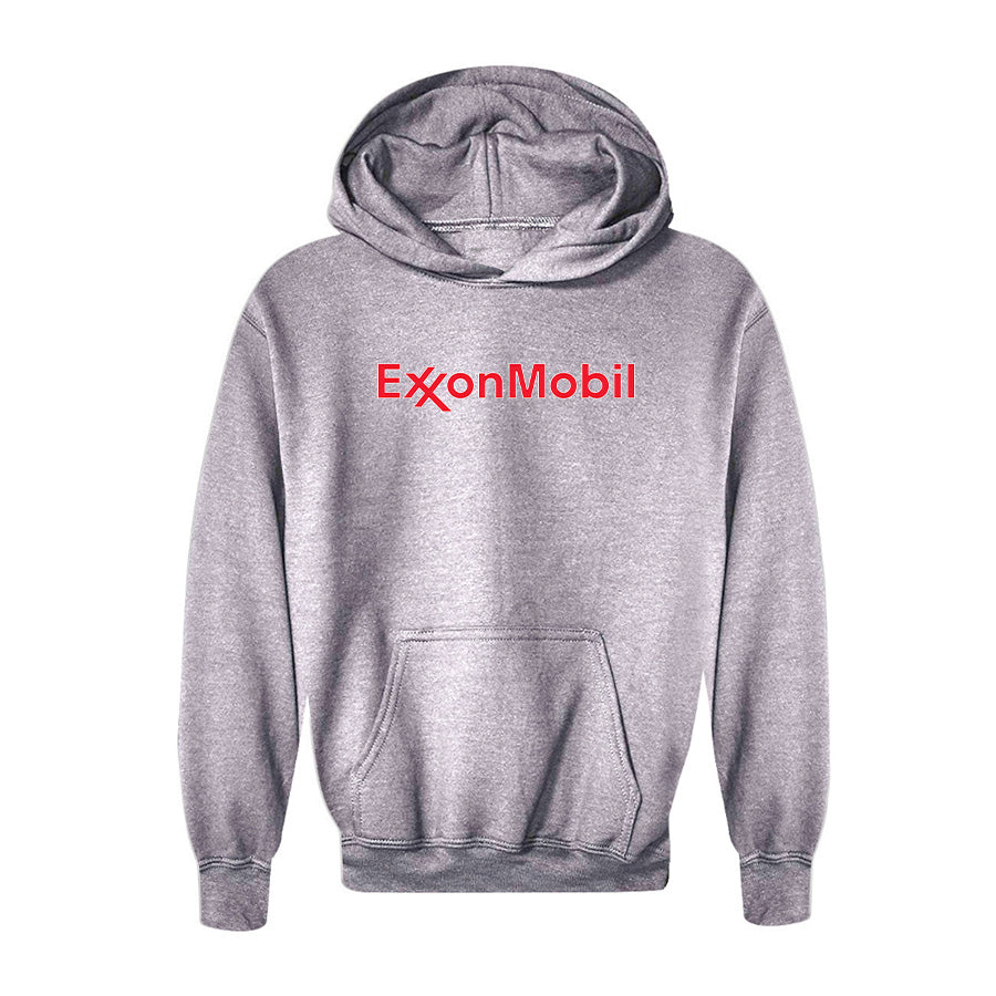 Youth Kids Exxon Mobil Gas Station Pullover Hoodie