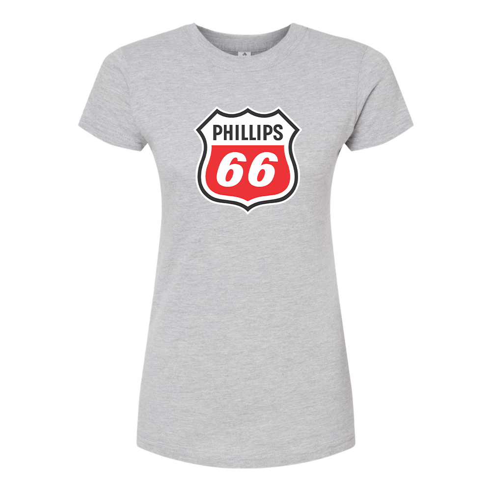 Women's Phillips 66 Gas Station Round Neck T-Shirt