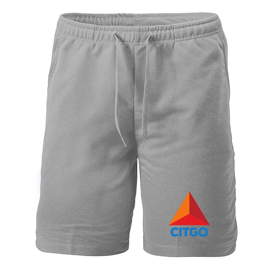 Men's Citgo Gas Station  Athletic Fleece Shorts