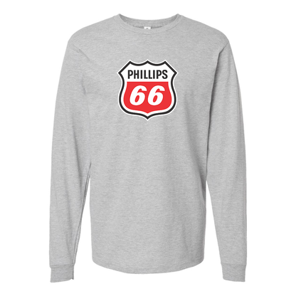 Men's Phillips 66 Gas Station Long Sleeve T-Shirt