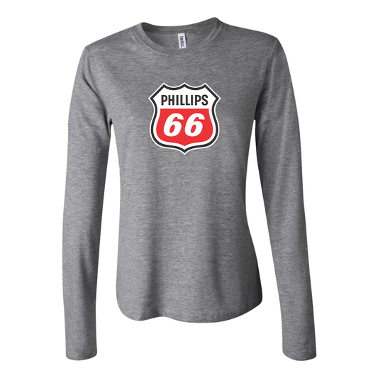 Women's Phillips 66 Gas Station Long Sleeve T-Shirt