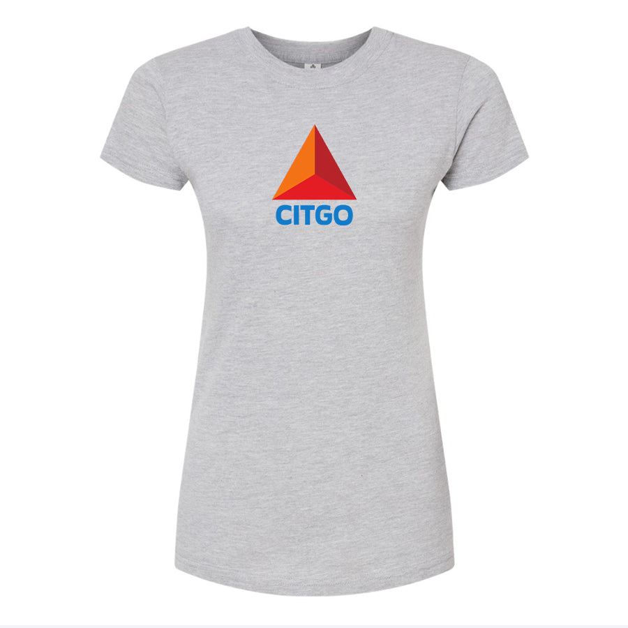 Women's Citgo Gas Station Round Neck T-Shirt