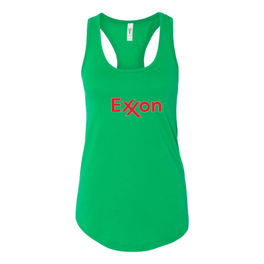 Women's Exxon Gas Station Racerback Tank Top