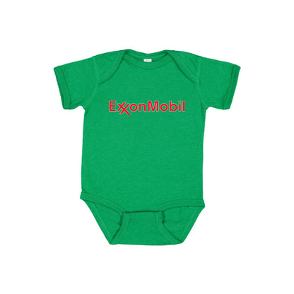 Exxon Mobil Gas Station Baby Romper Onesie