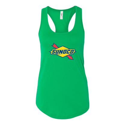 Women's Sunoco Gas Station Racerback Tank Top