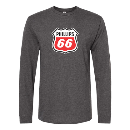 Men's Phillips 66 Gas Station Long Sleeve T-Shirt