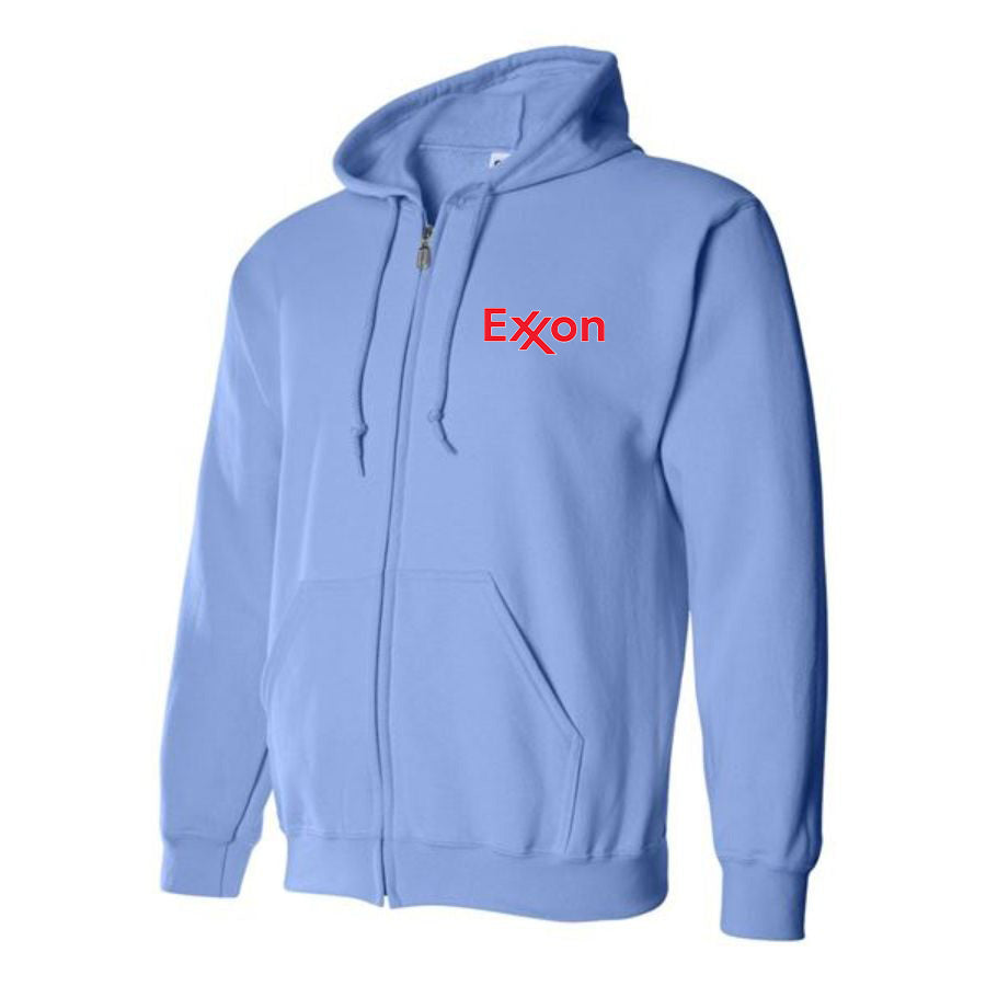 Men's Exxon Gas Station Zipper Hoodie