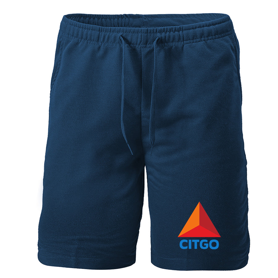 Men's Citgo Gas Station  Athletic Fleece Shorts