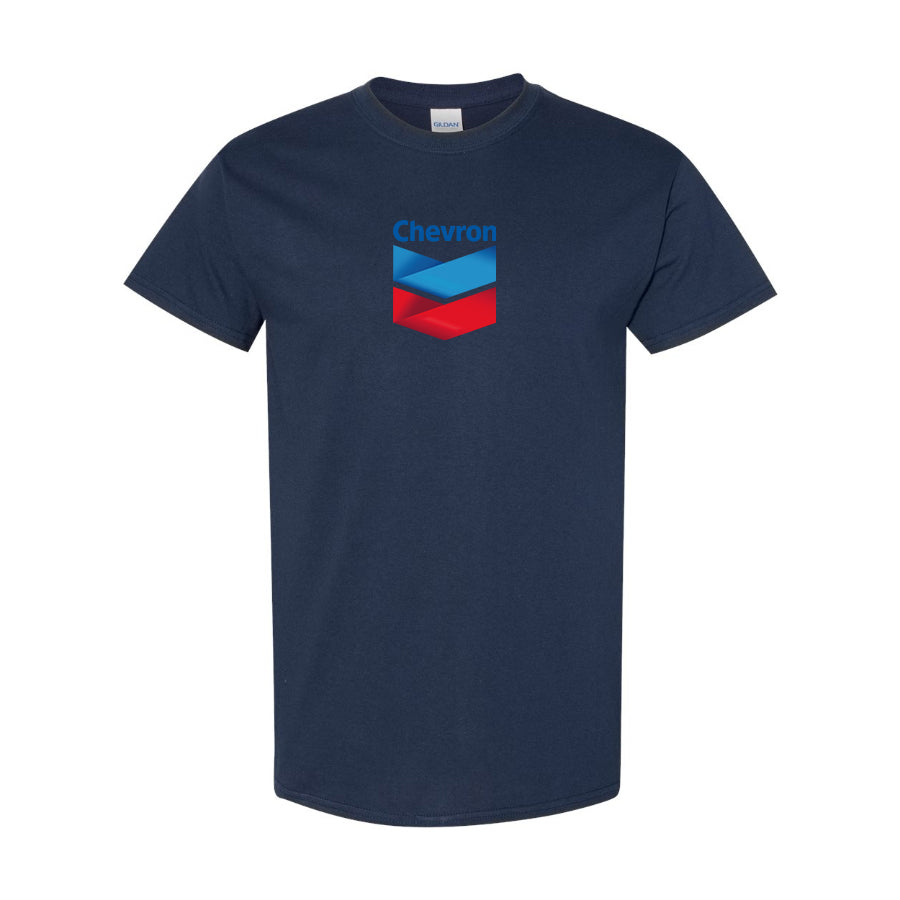 Youth Kids Chevron Gas Station  Cotton T-Shirt