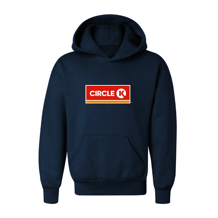 Youth Kids Circle K Gas Station Pullover Hoodie