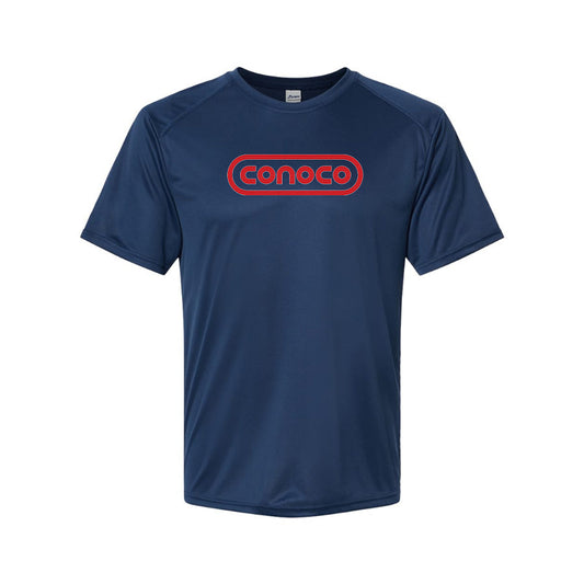 Youth Kids Conoco Gas Station Performance T-Shirt