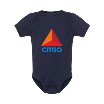 Citgo Gas Station Baby Romper Onesie