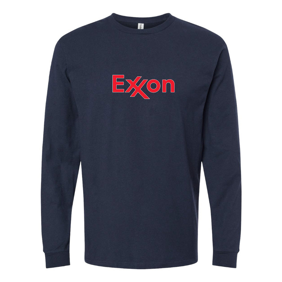 Youth Kids Exxon Gas Station Long Sleeve T-Shirt