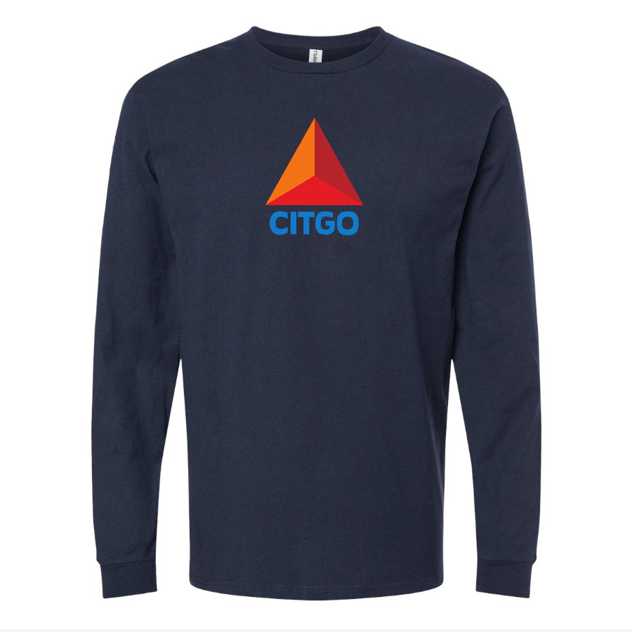 Youth Kids Citgo Gas Station Long Sleeve T-Shirt