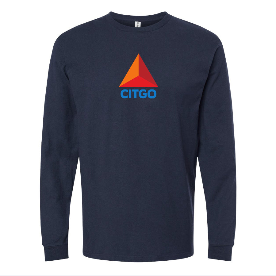 Men's Citgo Gas Station Long Sleeve T-Shirt