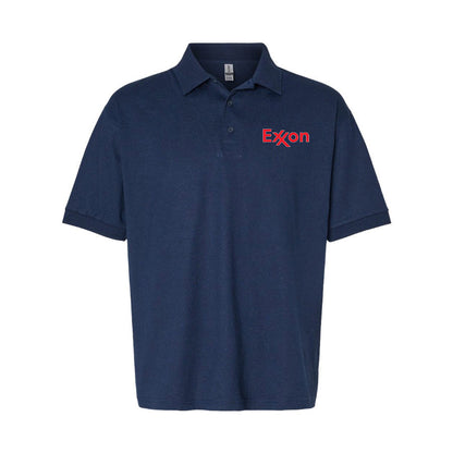 Men's Exxon Gas Station  Dry Blend Polo