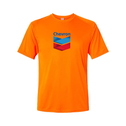 Men's Chevron Gas Station  Performance T-Shirt